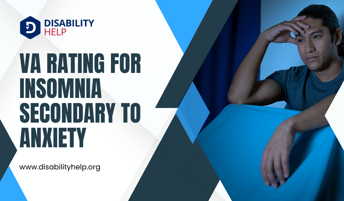 VA Rating For Insomnia Secondary To Anxiety