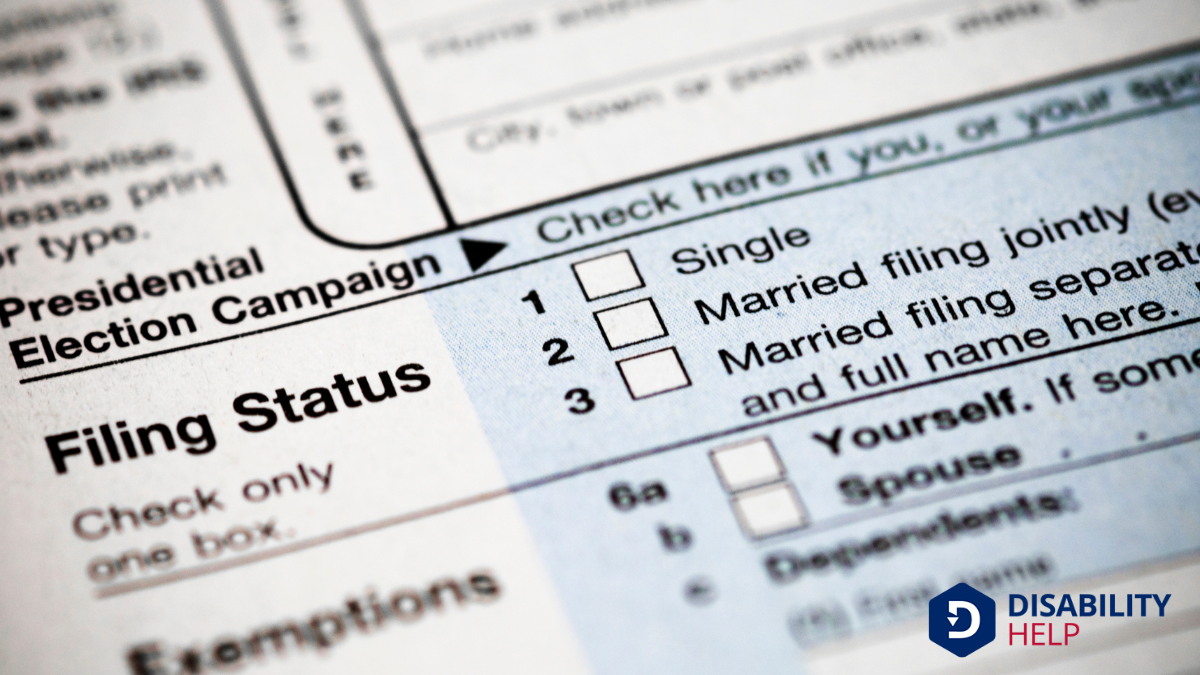 Filing Status Considerations for Disability Recipients