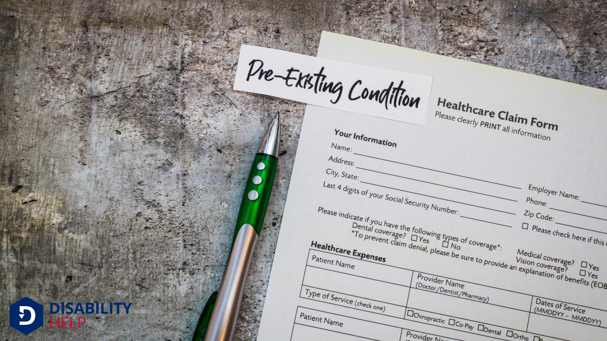 Definition of Pre-Existing Conditions