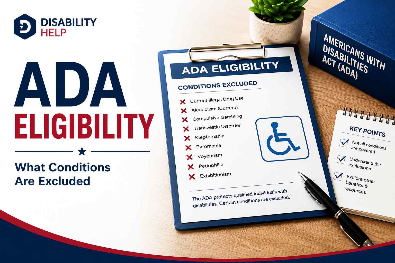 What Conditions Are Not Considered a Disability Under the ADA